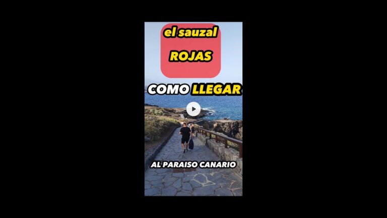 playa de rojas el sauzal como llegar