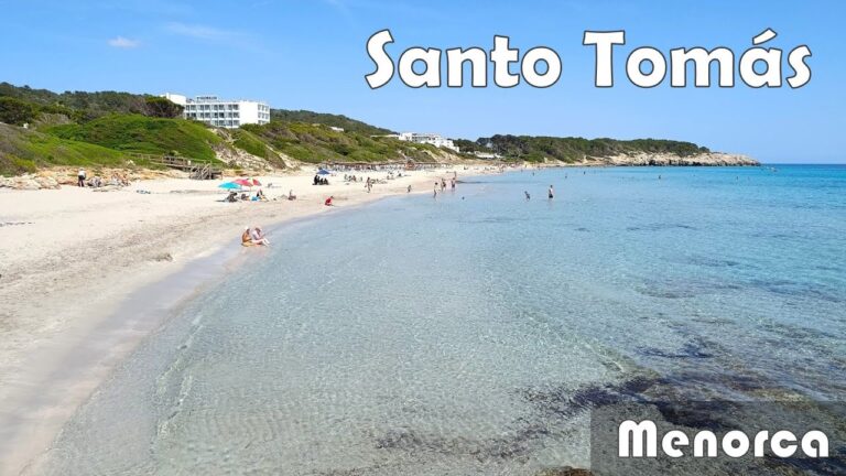 playa santo tomás menorca como llegar
