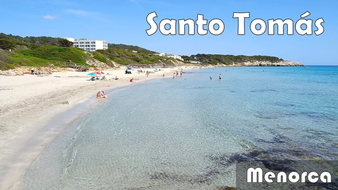 playa santo tomás menorca como llegar