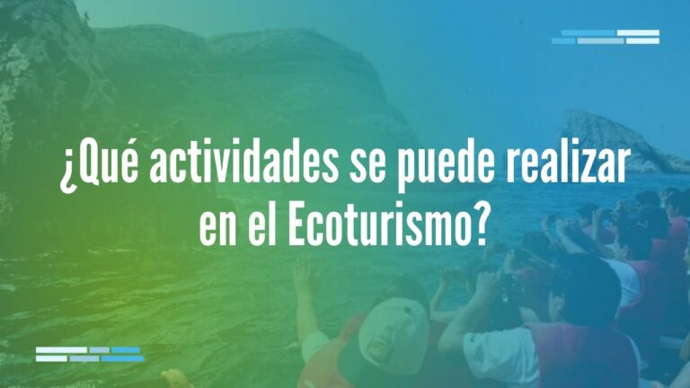 que actividades se pueden realizar en el ecoturismo