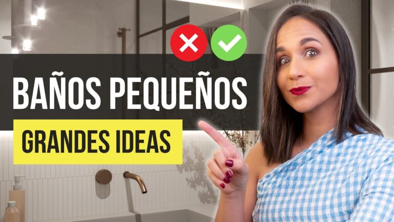 que azulejos poner en un baño pequeño