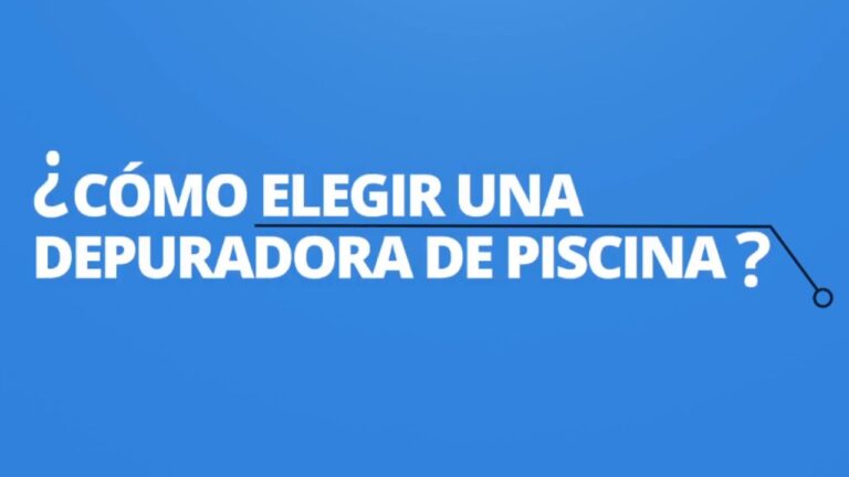 que depuradora necesito para una piscina de 10x5