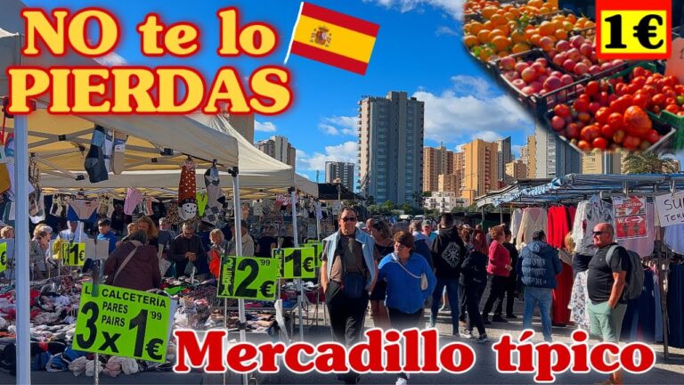 que dia es el mercadillo en benidorm