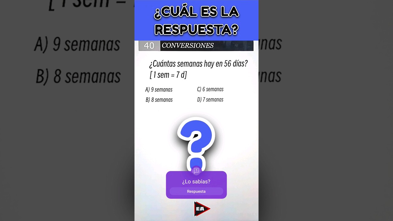 que dia fue hace 56 semanas