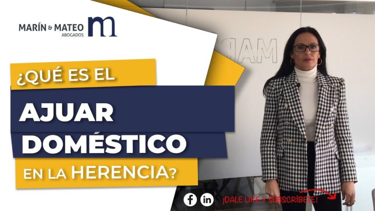 que es el ajuar en una herencia