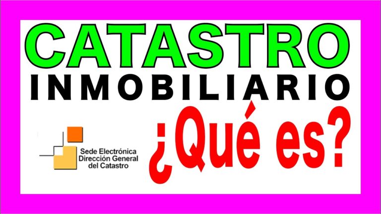 que es el catastro de una propiedad