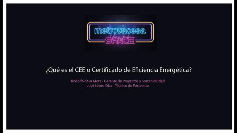 que es el cee de una vivienda