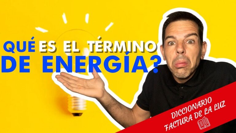 que es el termino de energia