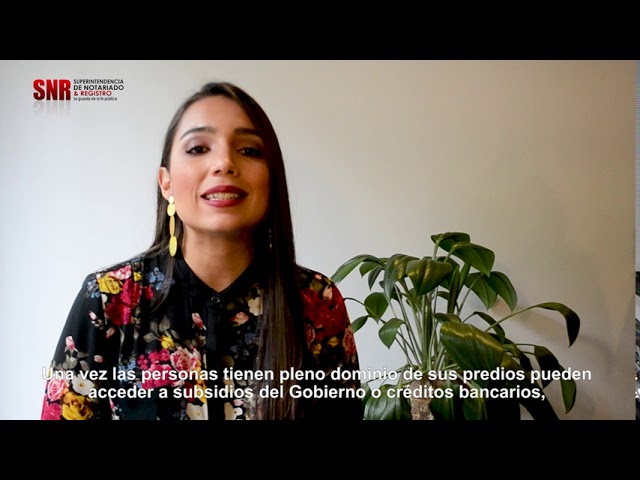 que es el titulo de propiedad