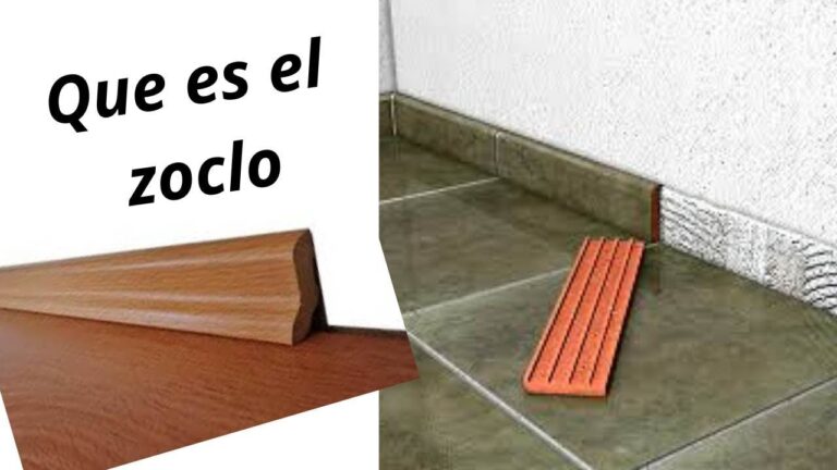 que es el zoclo en construccion