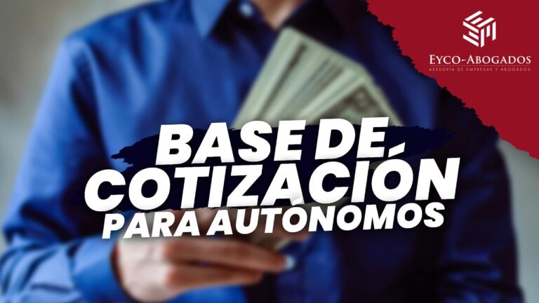 que es la base reguladora de un autonomo