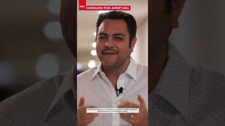 que es la comision de apertura