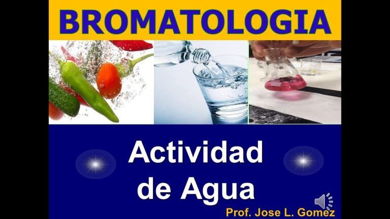 que es la disponibilidad de agua aw