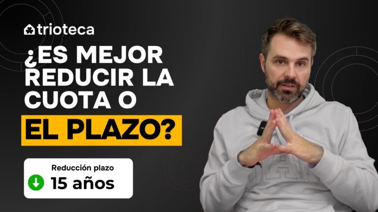 que es mejor quitar años o cuota de la hipoteca