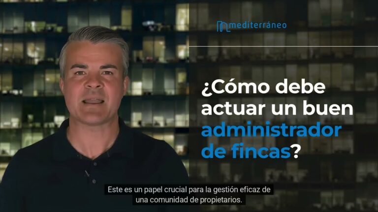 que es un administrador de fincas