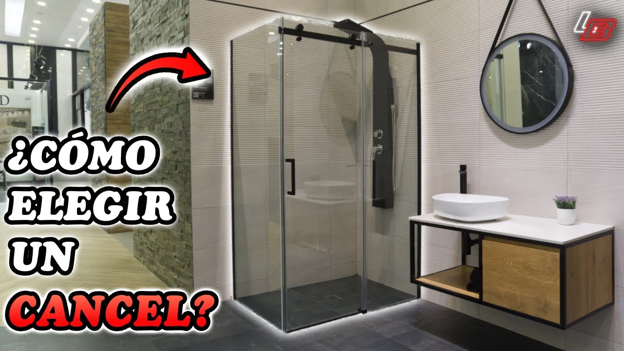 que es un cancel de baño