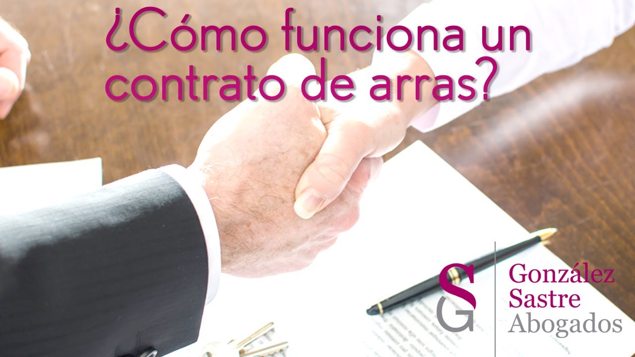 que es un contrato de arras o señal