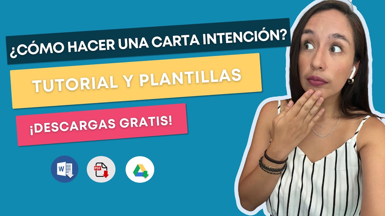 que es una carta de intencion