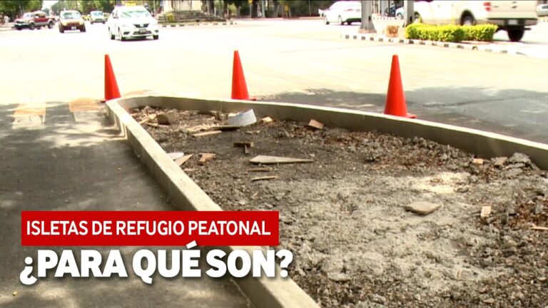 que es una isleta en transito