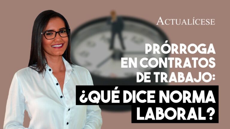 que es una prorroga de contrato