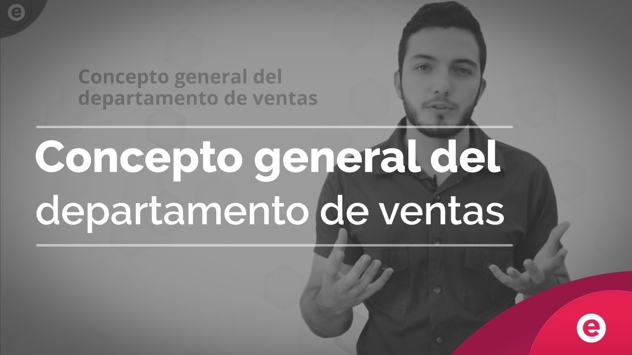 que hace el departamento de ventas