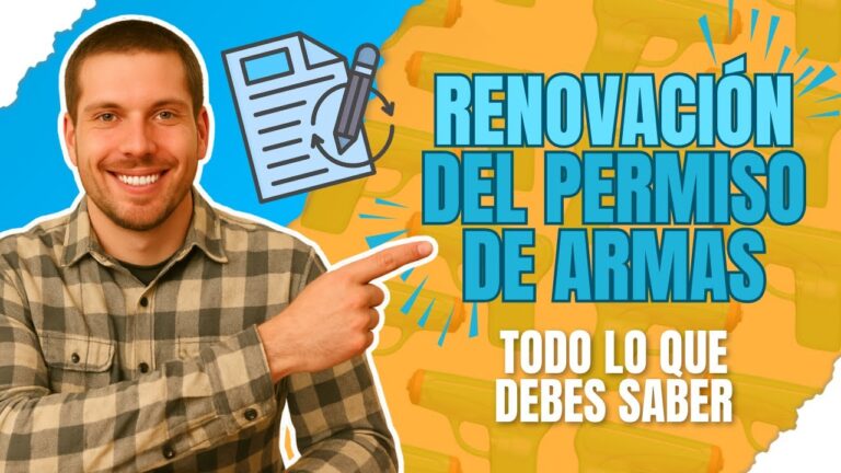 que hace falta para renovar el permiso de armas
