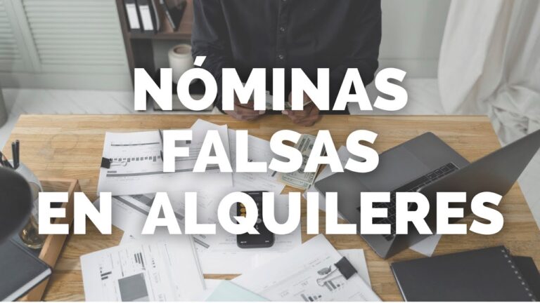que hacen las inmobiliarias con las nóminas