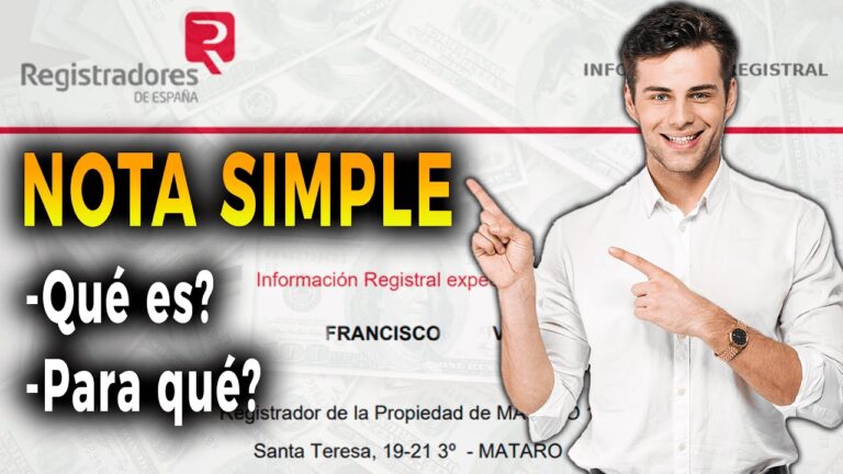 que informacion aparece en una nota simple