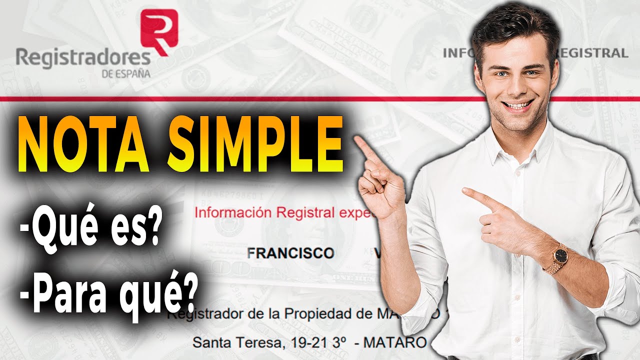 que informacion aparece en una nota simple