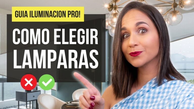 que lamparas poner en el salon