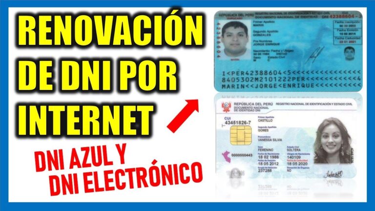 que necesito para renovar mi dni