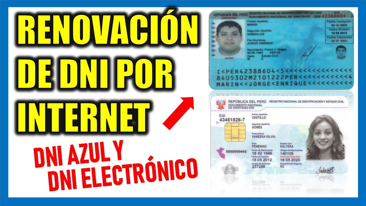 que necesito para renovar mi dni