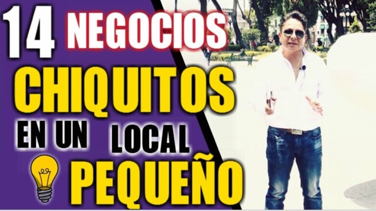 que negocio montar en un local pequeño