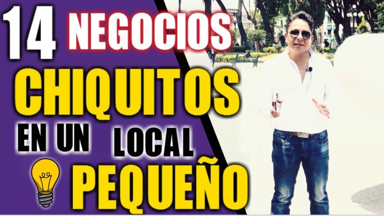 que negocio montar en un local pequeño