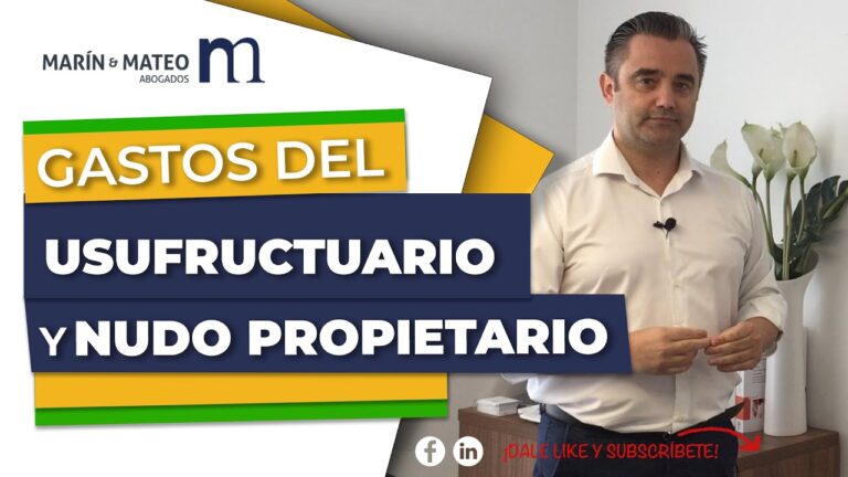 que pasa si el usufructuario no paga el ibi