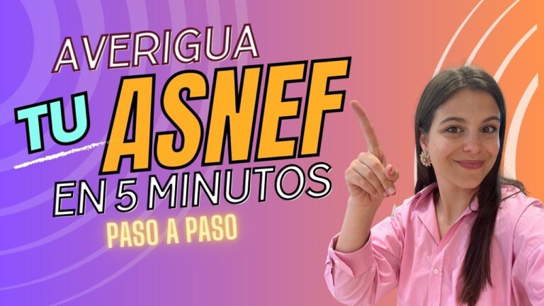 que pasa si estoy en asnef