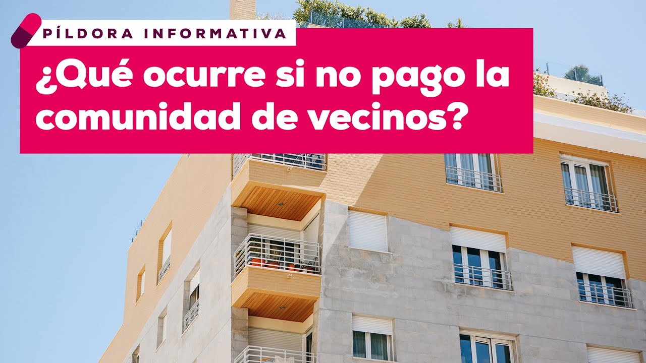 que pasa si no pago la comunidad