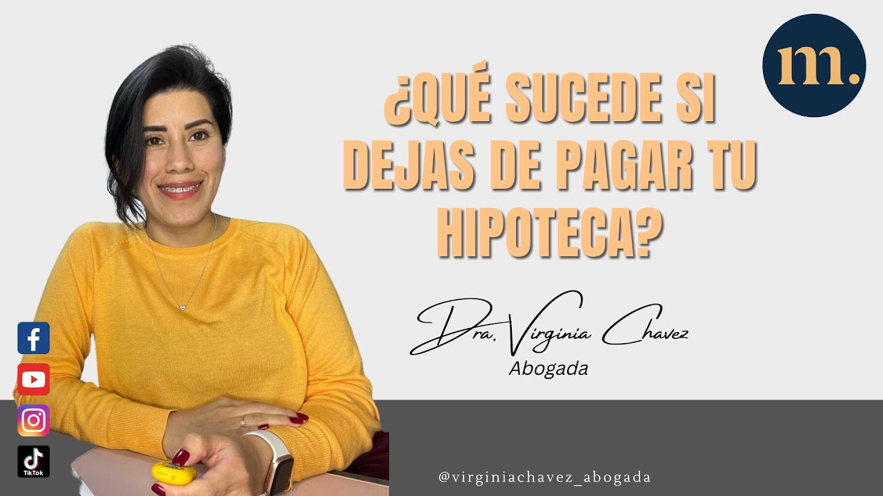 que pasa si no puedo pagar la hipoteca