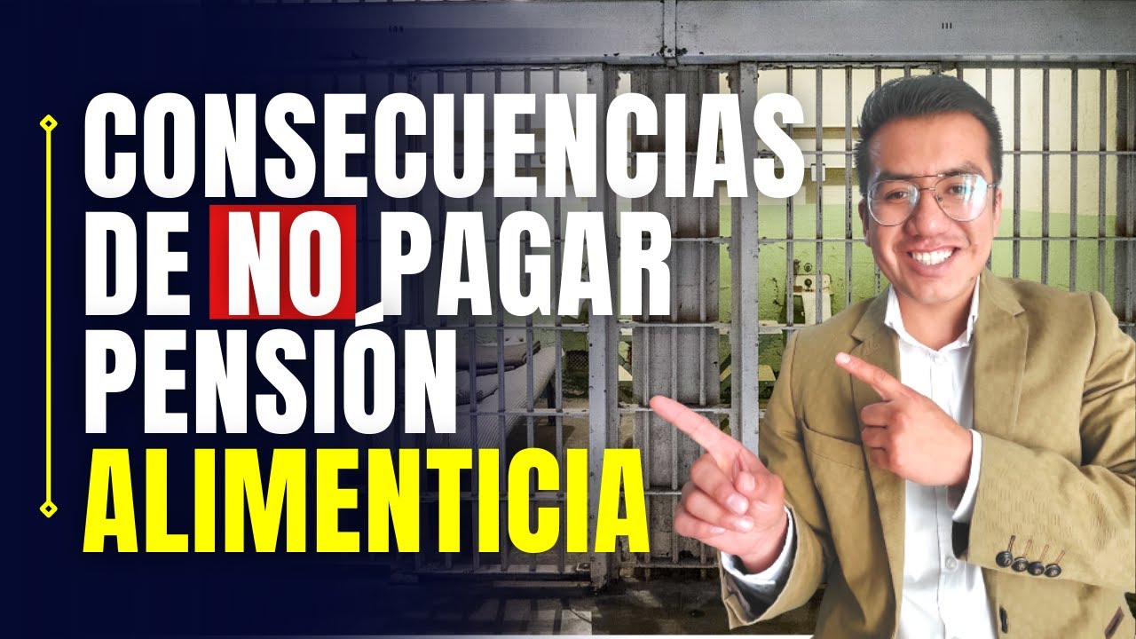 que pasa si no tengo dinero para pagar pensión alimenticia