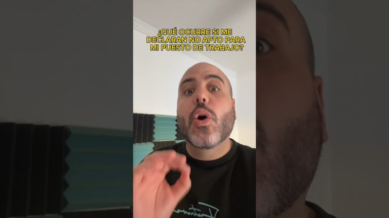 que pasa si soy no apto para trabajar