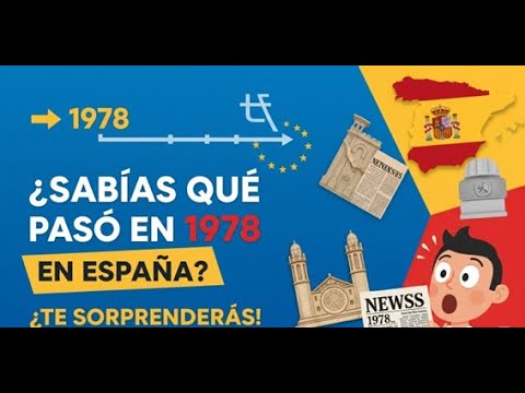 que paso en 1978 en españa