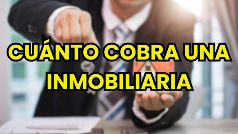 que porcentaje se lleva una inmobiliaria