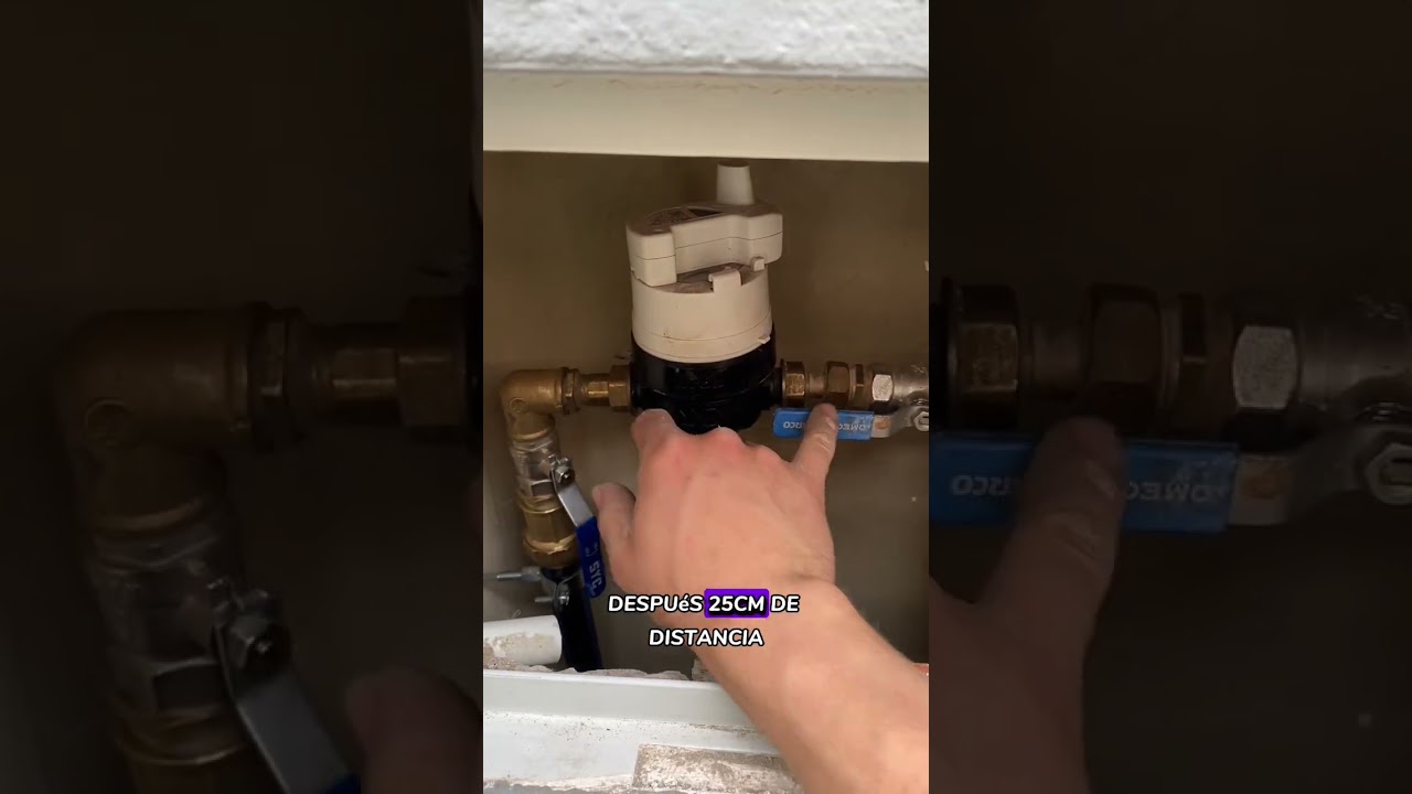 que puede costar poner un contador de agua individual