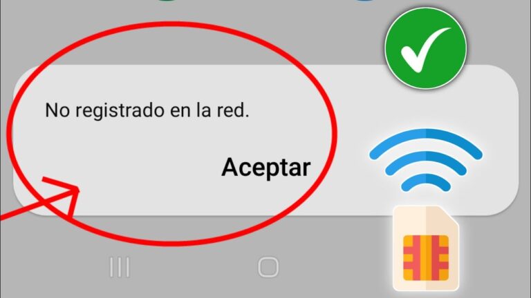 que quiere decir no registrado en la red