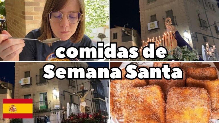 que se come en semana santa en españa