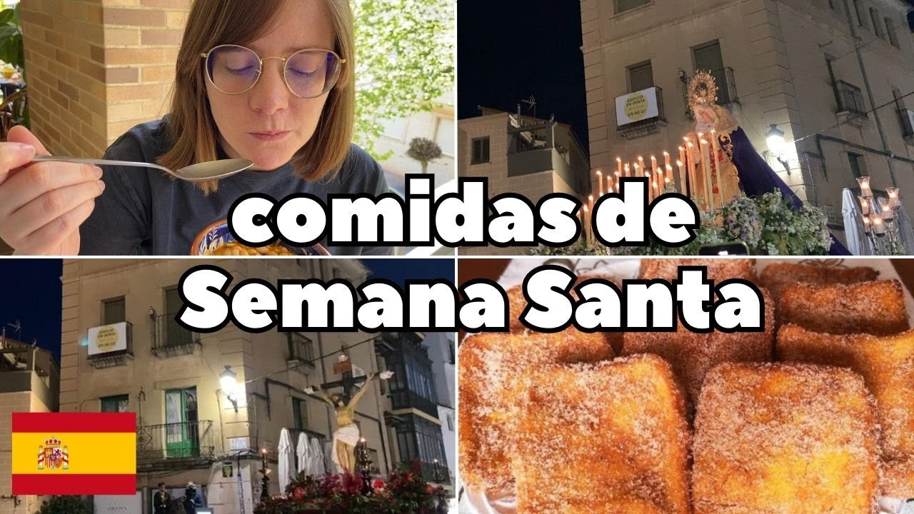 que se come en semana santa en españa