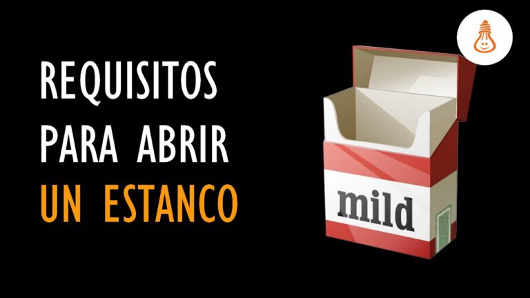 que se necesita para montar un estanco