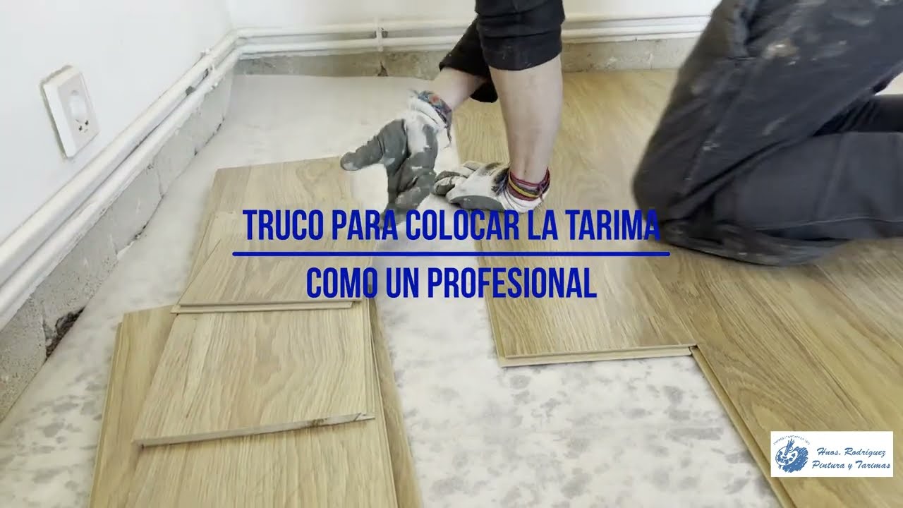 que se pone debajo de la tarima flotante