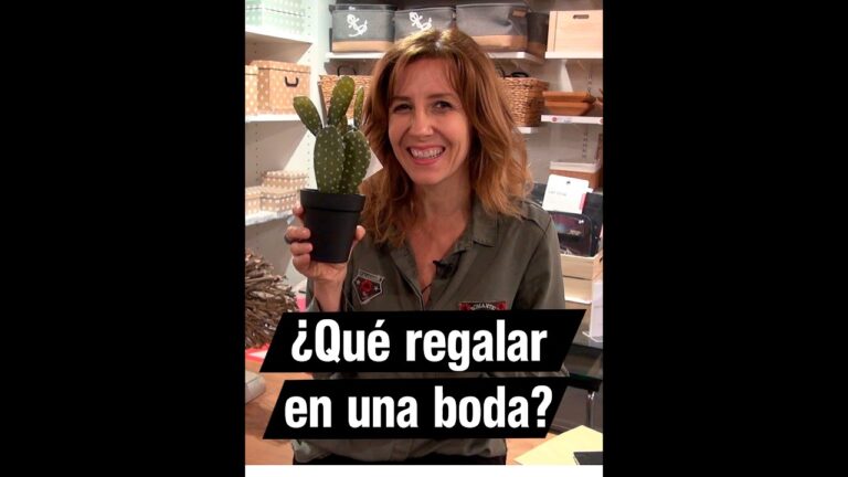 que se regala en una boda