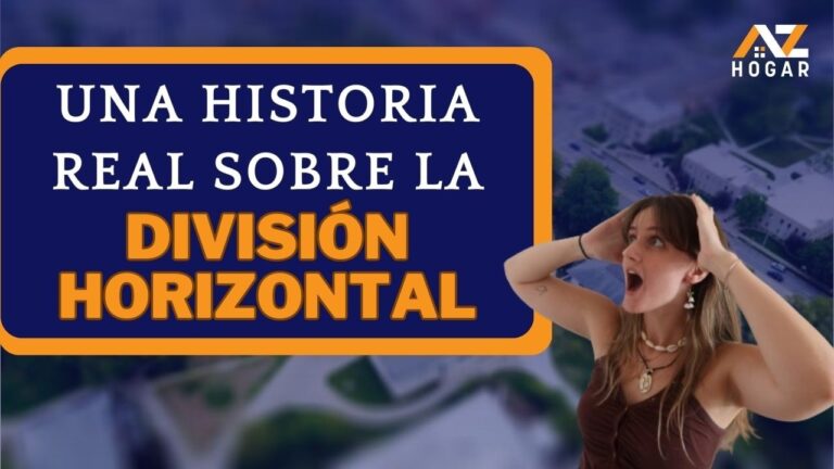 que significa parcela construida sin división horizontal
